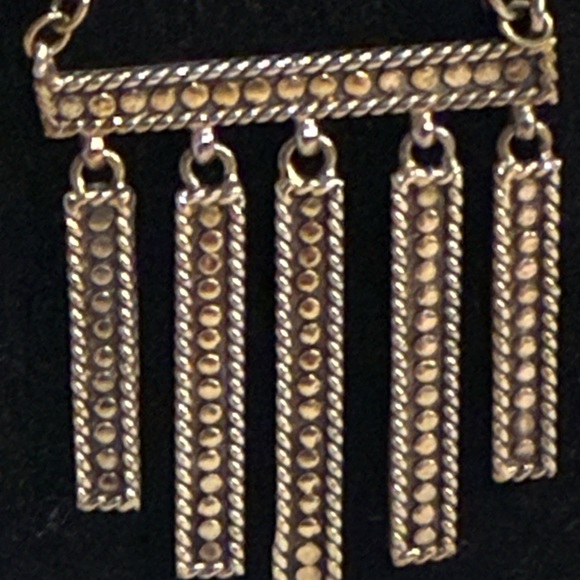 Anna Beck 18K Gold and 925 Silver Plated Chandelier Earrings - Picture 8 of 12